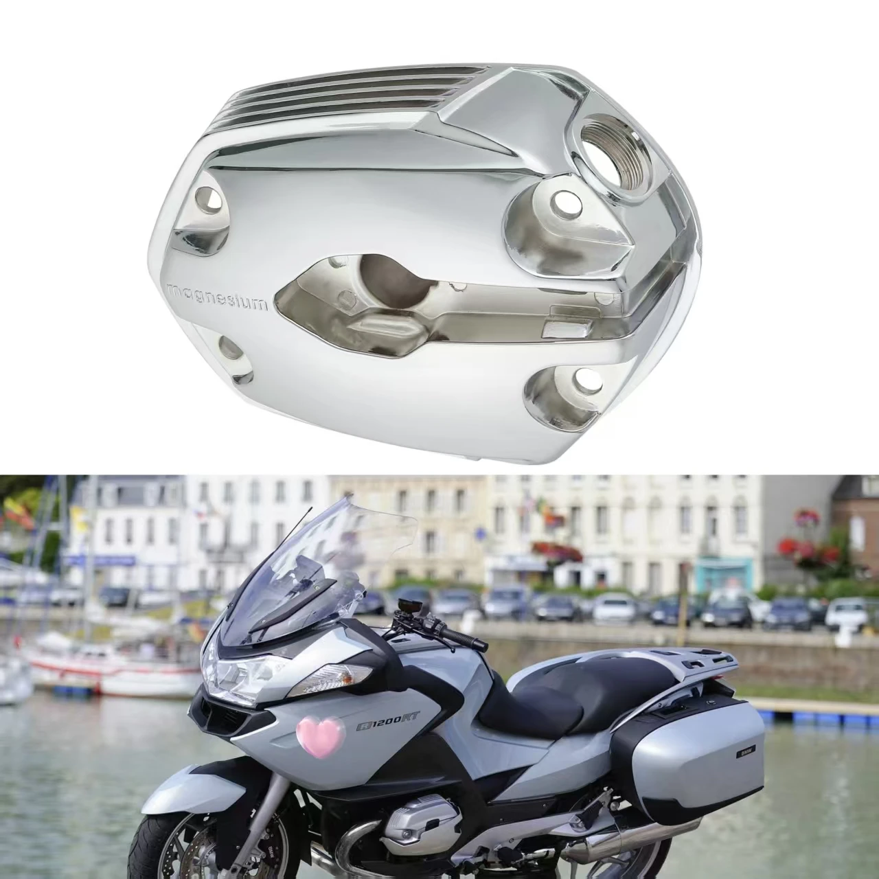 Motorcycle Left Cylinder Head Valve Cover For BMW HP2 Enduro R1200R R1200GS R1200RT R900RT R1200ST R1200S R1200GS Adventure