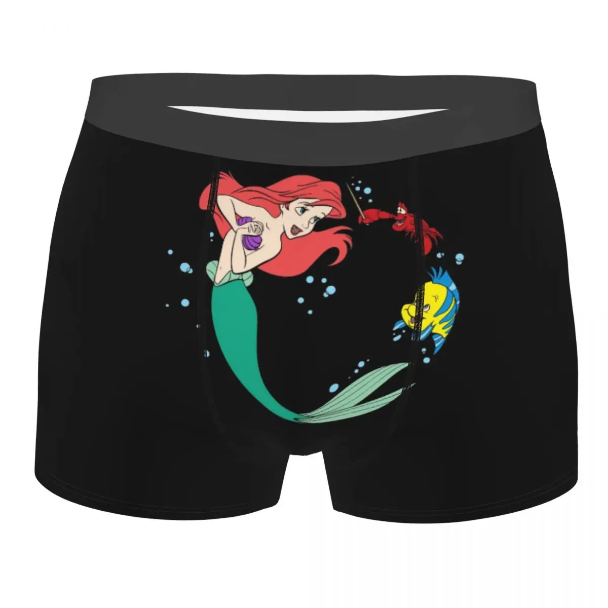 

Мужские трусы-боксеры Custom The Little Mermaid Froud, эластичные трусы-шорты, мягкие трусы для мужчин