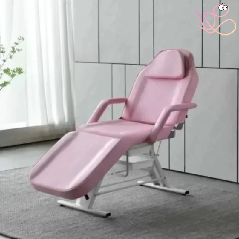 Facial Chair, Tattoo Chair Massage Bed Salon Bed with Hydraulic Stool for Professional Massage Facial Lash Beauty Treatment Spa