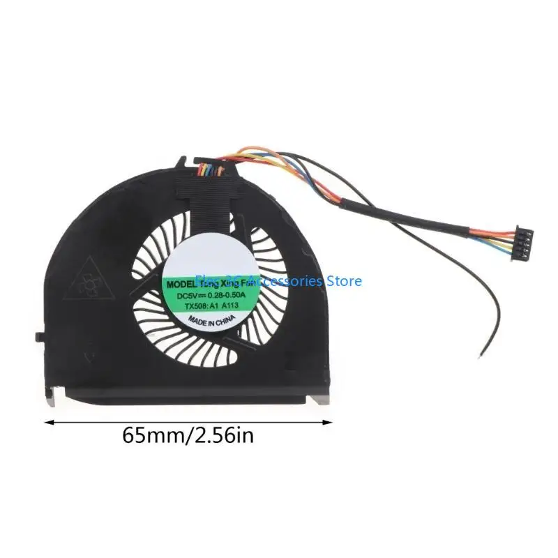 Y51A USBPOWERD CPU Cooler Fan Laptop CPU Radiator dla T440 T450