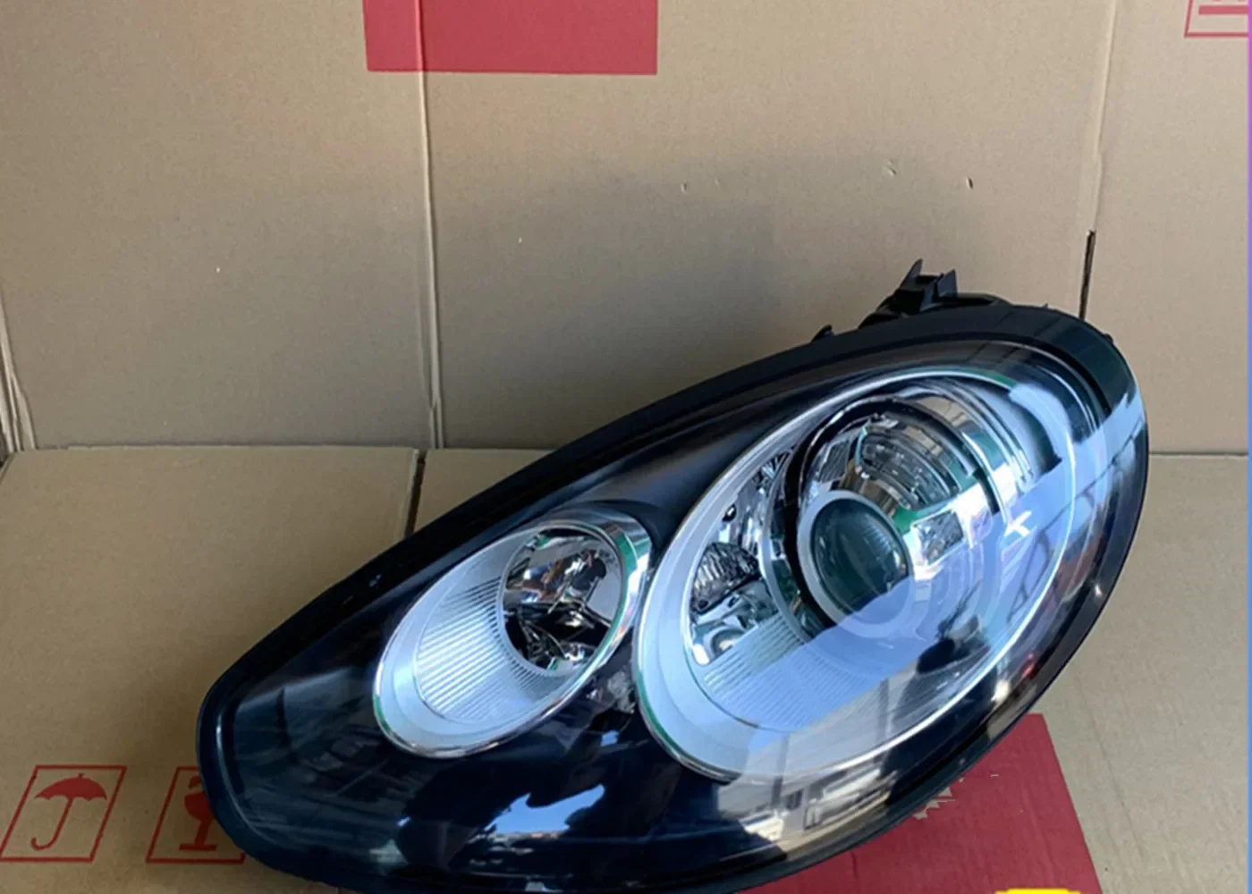 LXBY Car Led Headlight Daytime Running DRL Head Lamp Low High Beam For Porsche Panamera Cayenne Cayman 911 987 Автомобильные Лам view 3