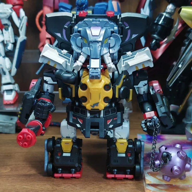 在庫あり 52toys ビーストボックス ユニバーサルシリーズ スーパービーストマシン ワイルドトレイン 変形 クラシックトイ 組立モデル メカ