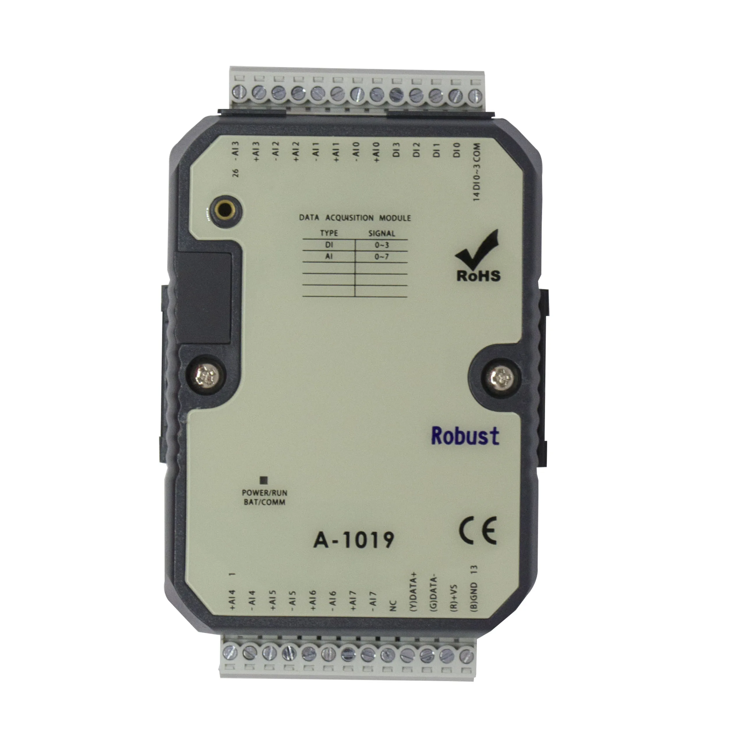 

Аналоговый модуль Modbus RTU до 8AI(A-1019)