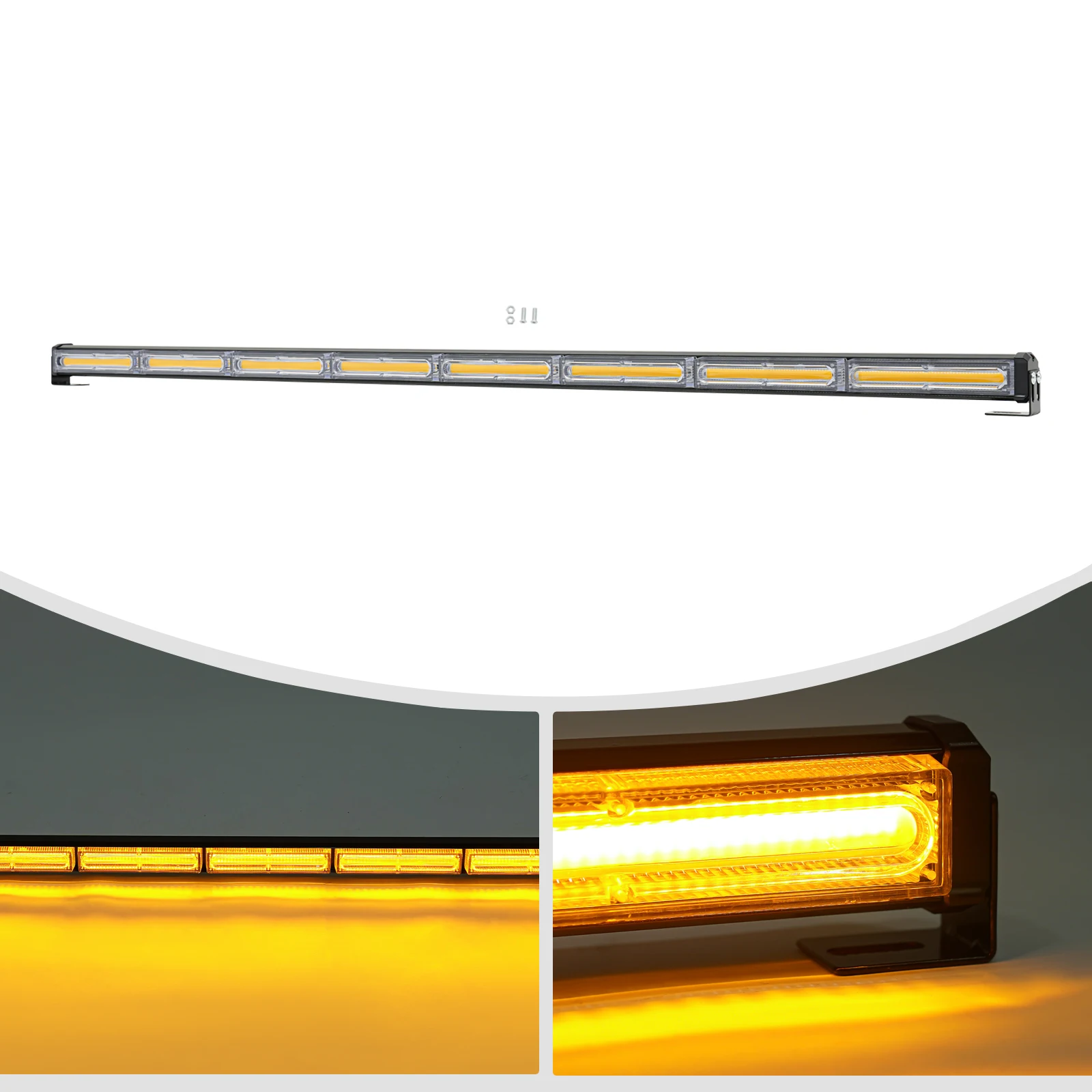 

47"LED Emergency Strobe Light (Amber) fits 12V-24V Universal Car Models