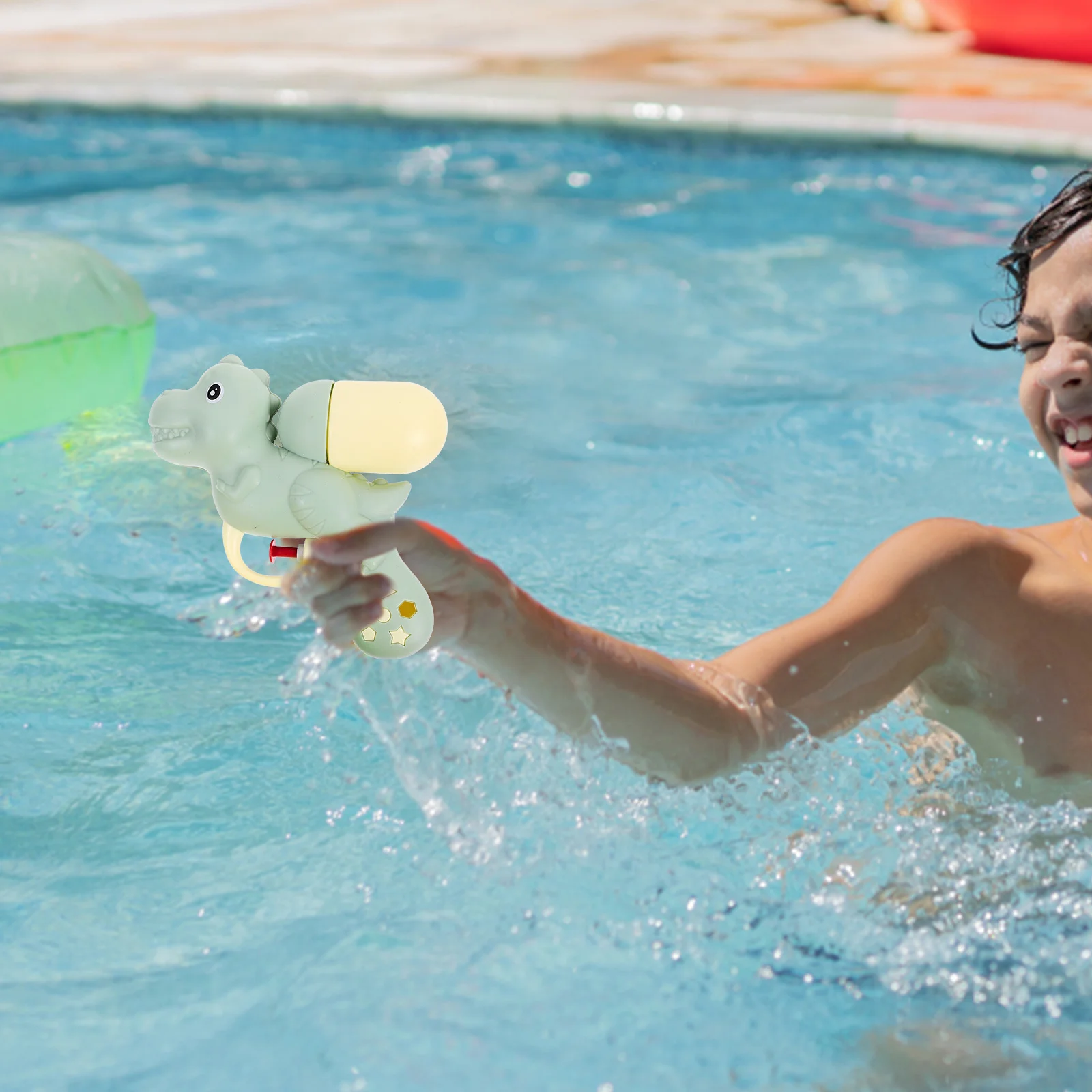 ปืนฉีดน้ำการ์ตูน 4 ชิ้น สำหรับเด็ก ลายสัตว์น่ารัก พกพาสะดวก สำหรับเล่นน้ำกลางแจ้งในฤดูร้อน เหมาะสำหรับเด็กเล็ก ของชำร่วยงานปาร์ตี้