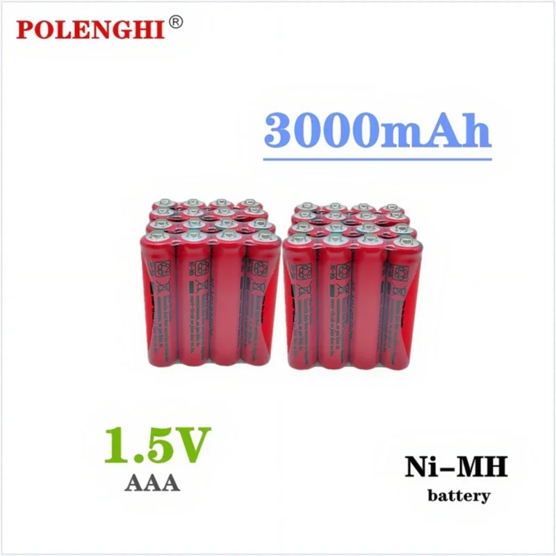 1.5V 3000mAh AAA NI-MH rechargeable battery