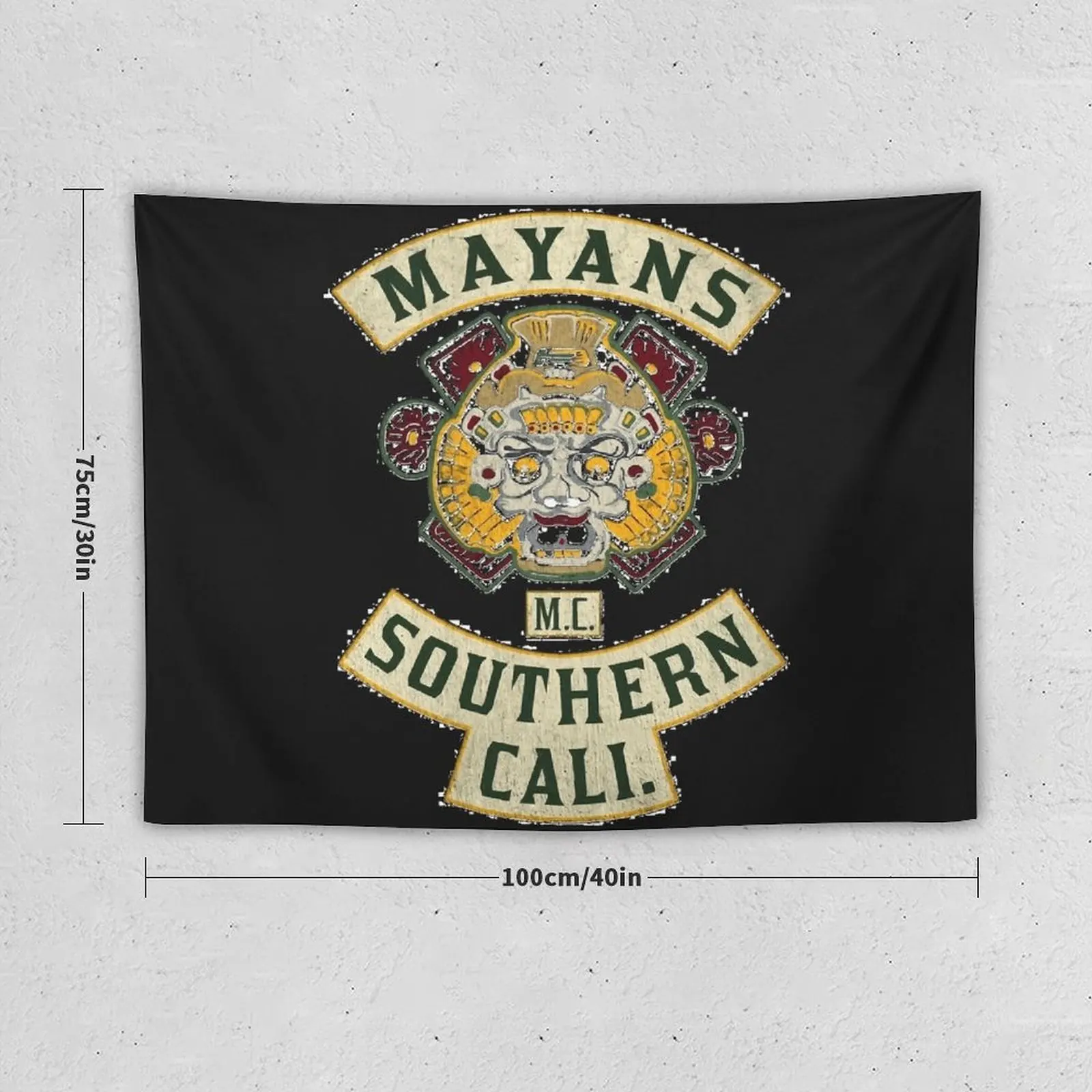 New Mayans MC Tapestry Room Decore Aesthetic Tapestries Bedroom Decor