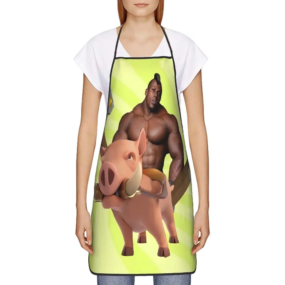 Hog Rider Apron 1pc, Lightweight & Practical, Home Baking Kitchen Apron