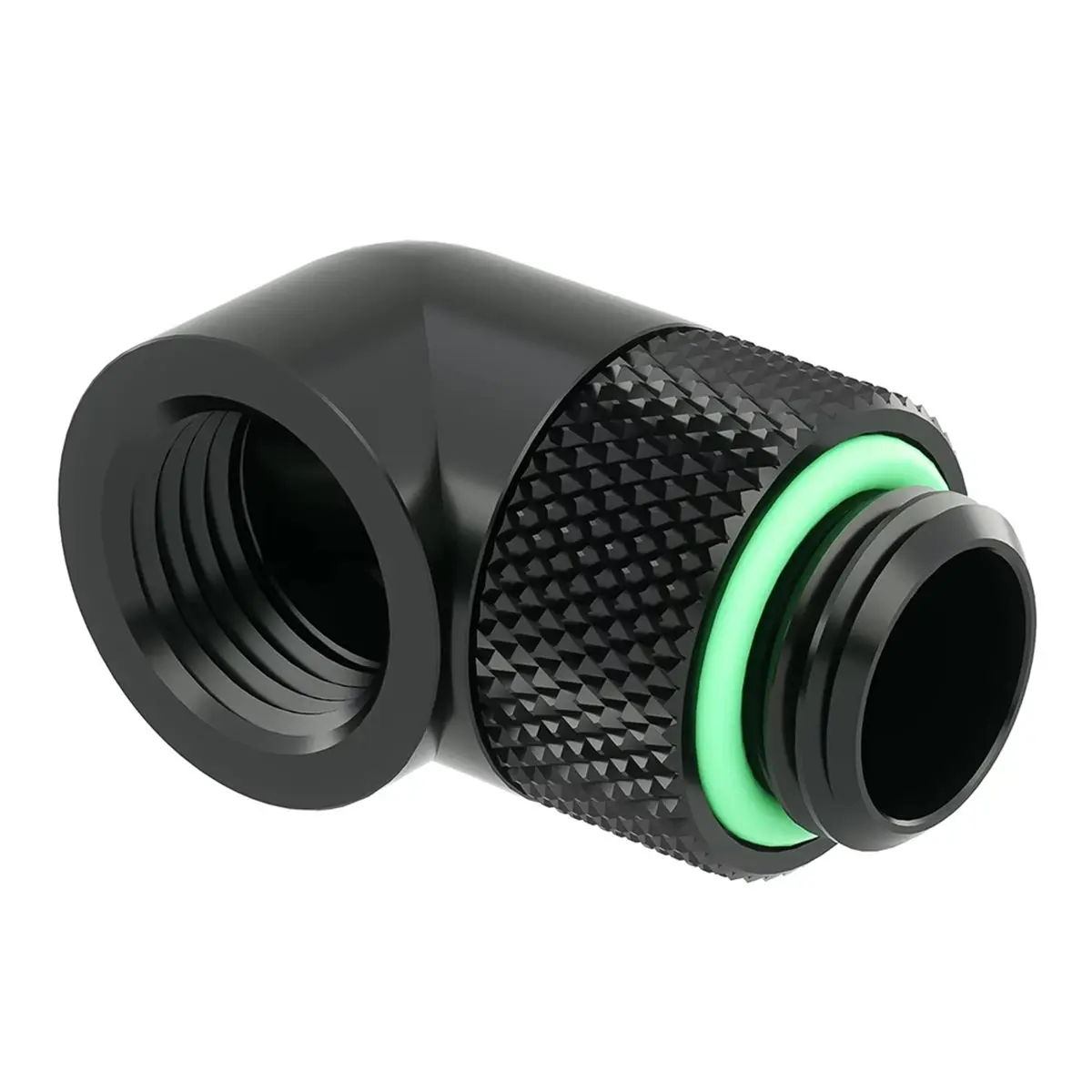 PC Water Cooling Rotary Fittings Tube Connector Sliding Tubing 90 Degree Water Cooler Heatsink Gadget Adapter TWT90-V2.5
