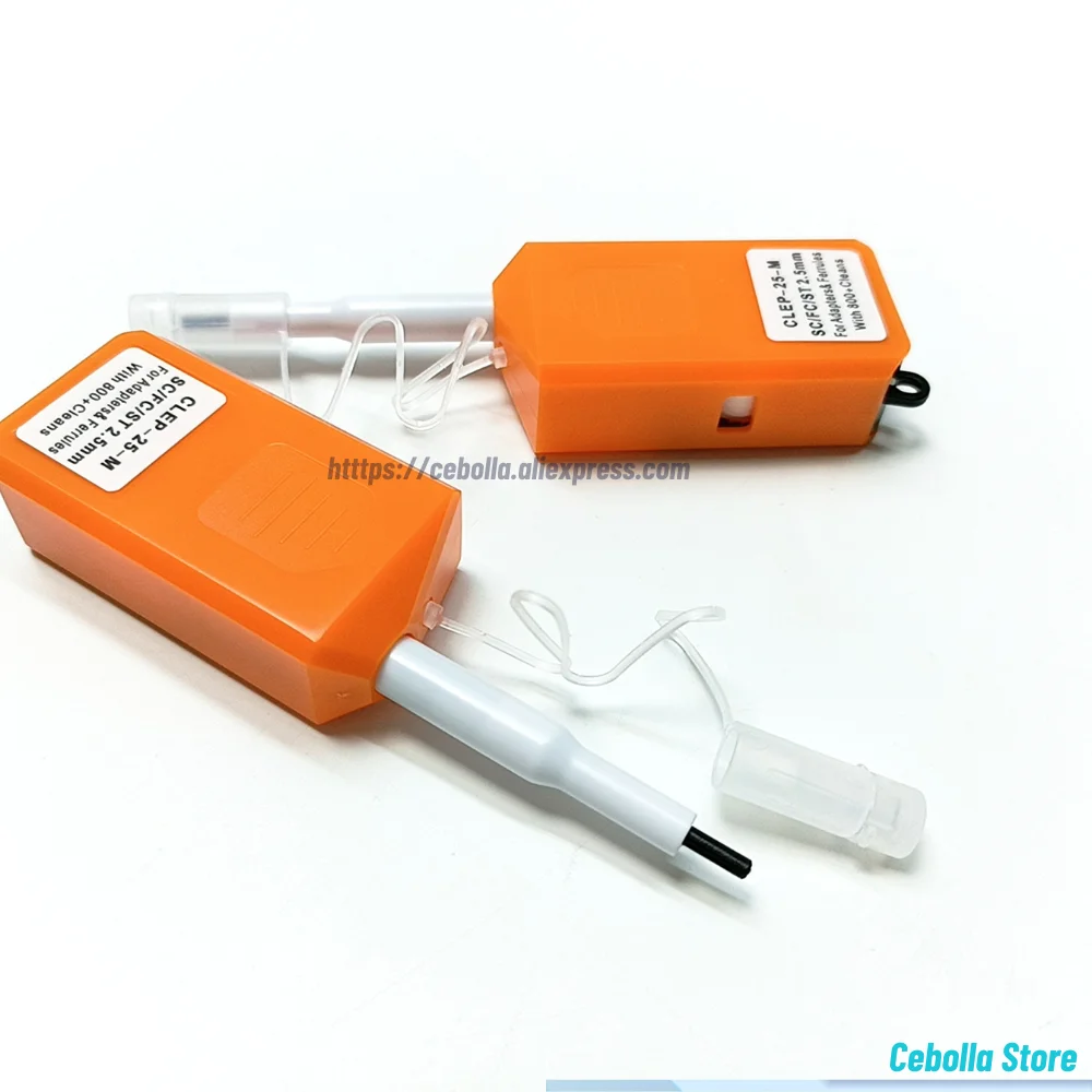 Fiber Optic Connector Cleaner Pen SC/FC/ST 2.5Mm Optical Cleaning LC/MU 1.25Mm One-Click Tools