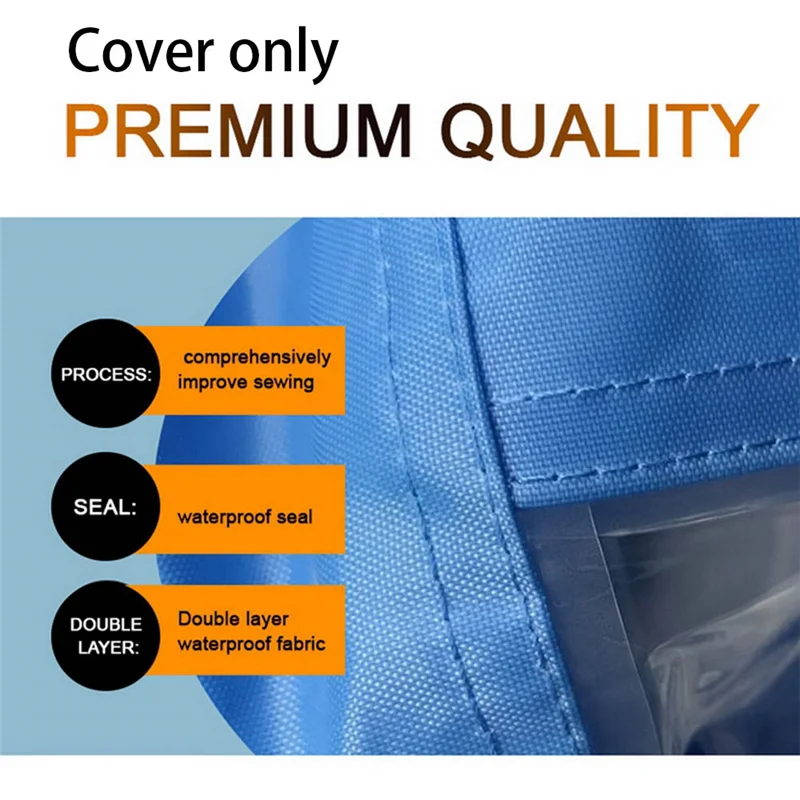 Large 2.4M Air Conditioner Cleaning Cover Double Layer Thickening Wash Mounted Protective Dust Cleaner Bag