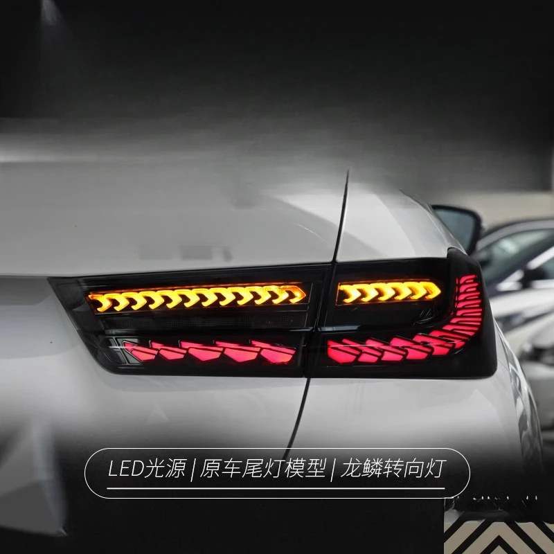 

Suitable for BMW 20-22 New 3 Series G20 tail light assembly G28 modified dual dragon scale LED sequential turn signal lights