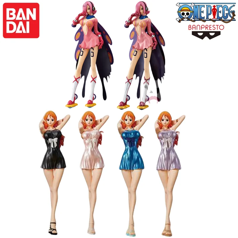 

In Stock Bandai Banpresto Original One Piece Glitter Glamours Vinsmoke Reiju Nami Model Doll Brand New Boxed Action Figure