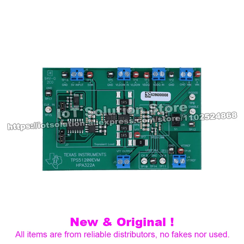 TPS51200EVM TPS51200 Source DDR Termination Regulator