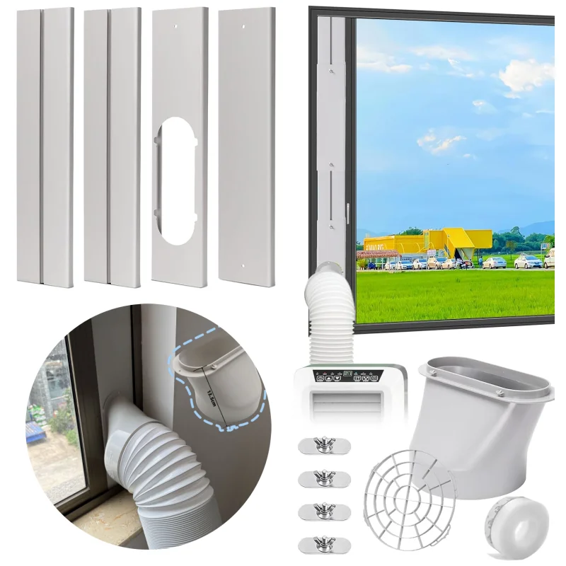 Adjustable Telescopic Air Conditioner Wind Deflector Split Portable Mobile AC Wind Shield Anti-blow Direct Wind Aircon Baffle