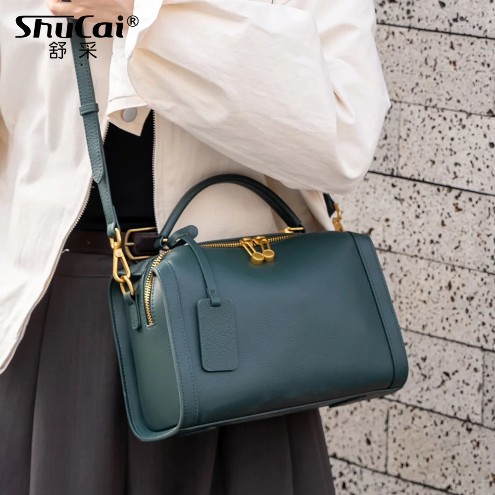 

Женская сумка через плечо из натуральной кожи, дизайнерская, класса люкс, из мягкой воловьей кожи, высокого качества