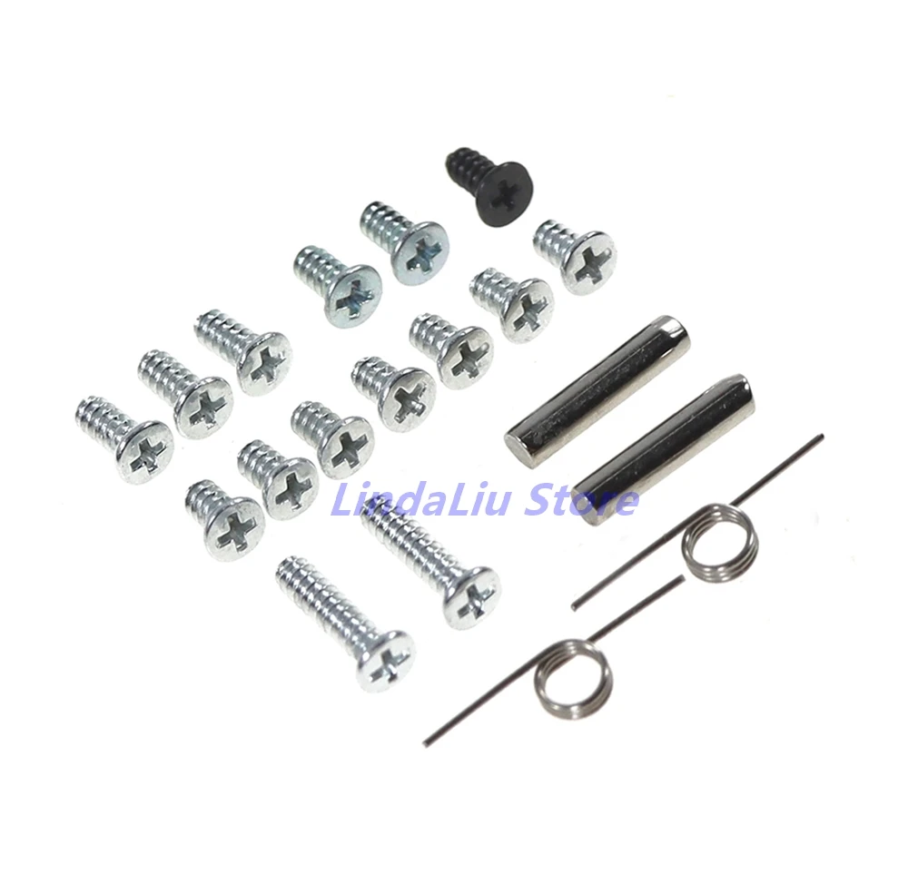 1set Full Set Screws With L R Springs + Strut Small Metal Fittings for Nintendo DS NDS Lite NDSL