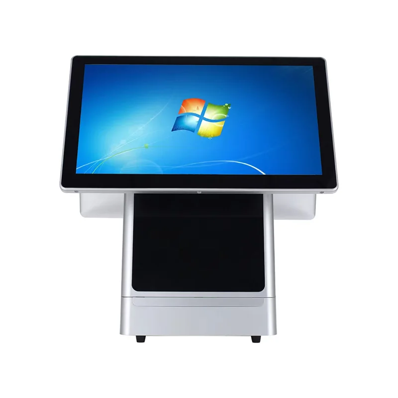 ATV&UTVSingle Screen Desktop Cash Register POS Quad-core 2.0GHz CPU 1920x1080 Resolution Bluetooth 5.2 Wi-Fi 6 1 Year Warranty f