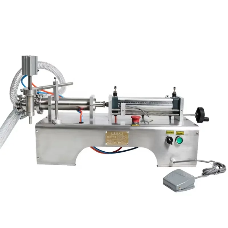 Máquina de enchimento de líquido de garrafa manual pequena semiautomática hummus mel preço da máquina de enchimento de creme cosmético