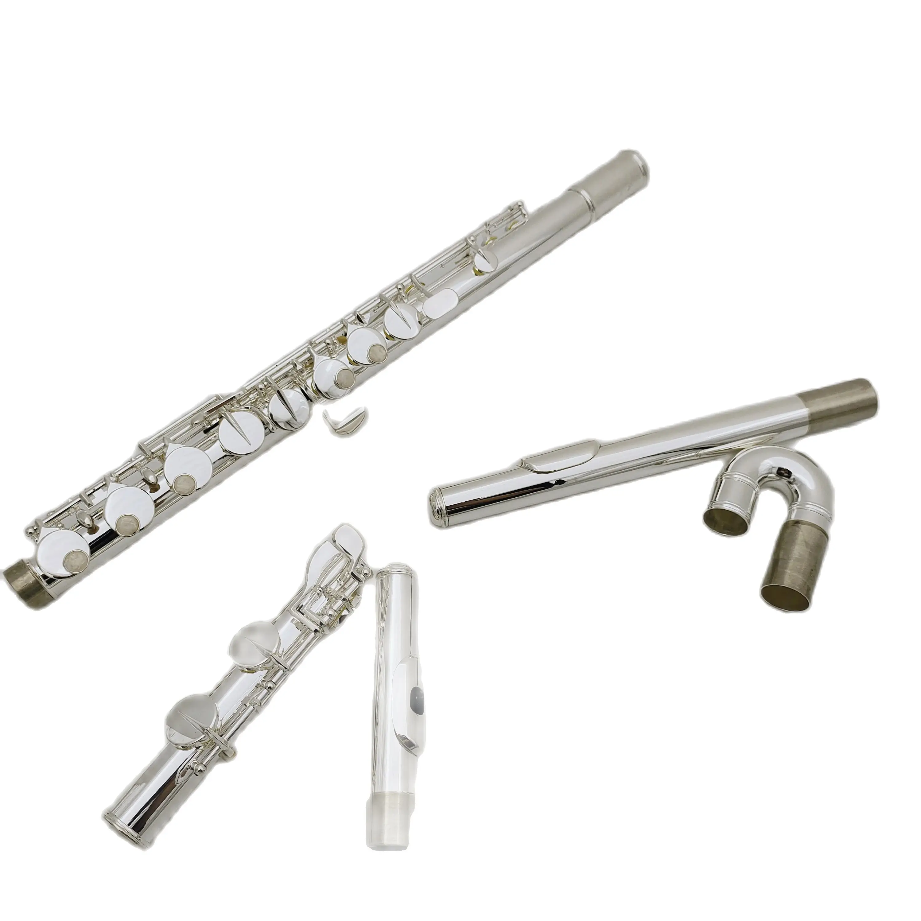 

Alto Flute G Tune 16 Closed Key Silver Plated Instrument with Case