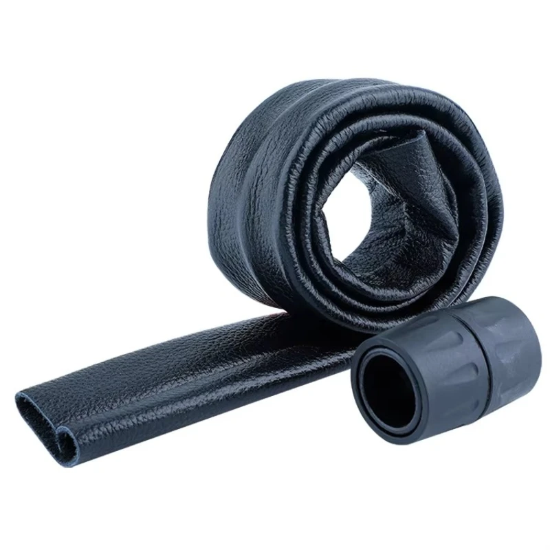 Flame retardant cowhide cover for welding machinery thickened fireproof torch cover protective sheath