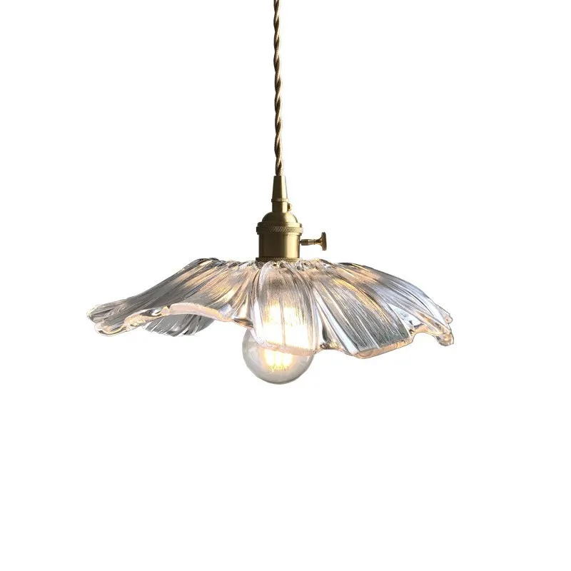

Nordic Japanese glass chandelier B & B Bar Aisle Entrance Balcony Corridor Restaurant Brass