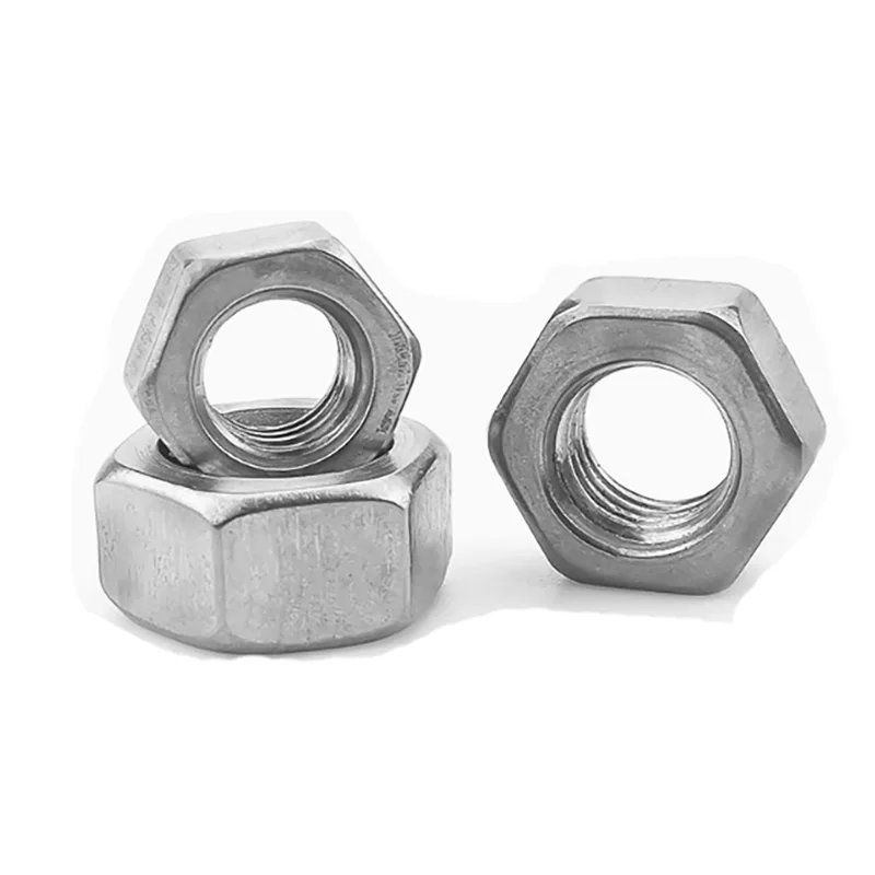 GR2 Pure Titanium Nuts Hex Head M1 M1.4 M1.6 M2 M2.5 M3 M4 M5 M6 M8 M10 M12 M14 M16 M18 M20 M22 M24 M27 M30