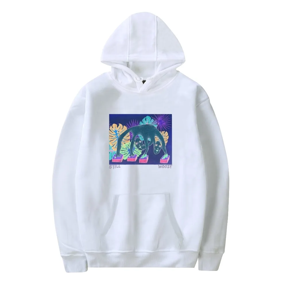 Still Woozy-Sudadera con capucha de manga larga para hombre y mujer, ropa de pareja juvenil, estilo Hip Hop, rapero americano de los 90