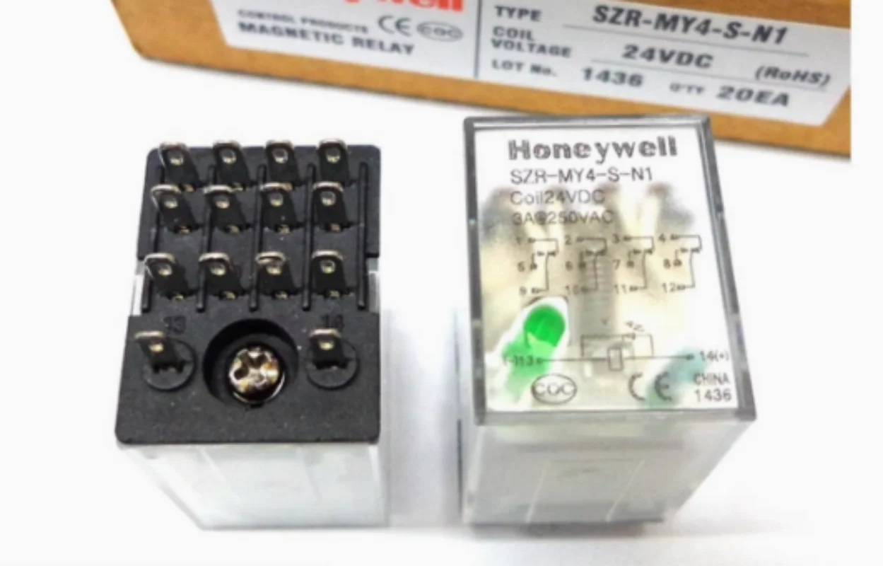 

5шт SZR-MY4-S-N1 12VDC 24VDC 220VAC реле