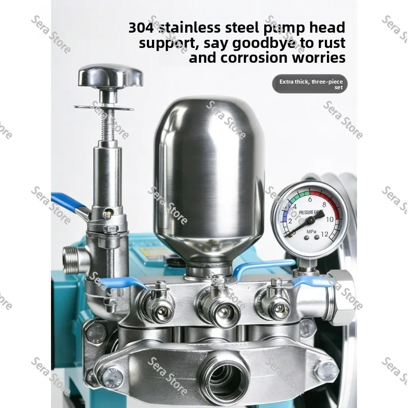 Stainless steel three-cylinder plunger pump LN-26/60 high pressure sprayer ceramic maintenance-free