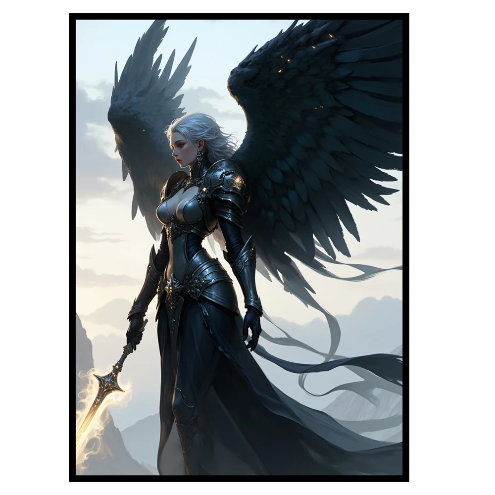 

66X91mm 60PCS Cartoon Standard Size Art Anime Card Sleeves for MGT/TCG Board Game Trading Card The Best Gift for Collectors