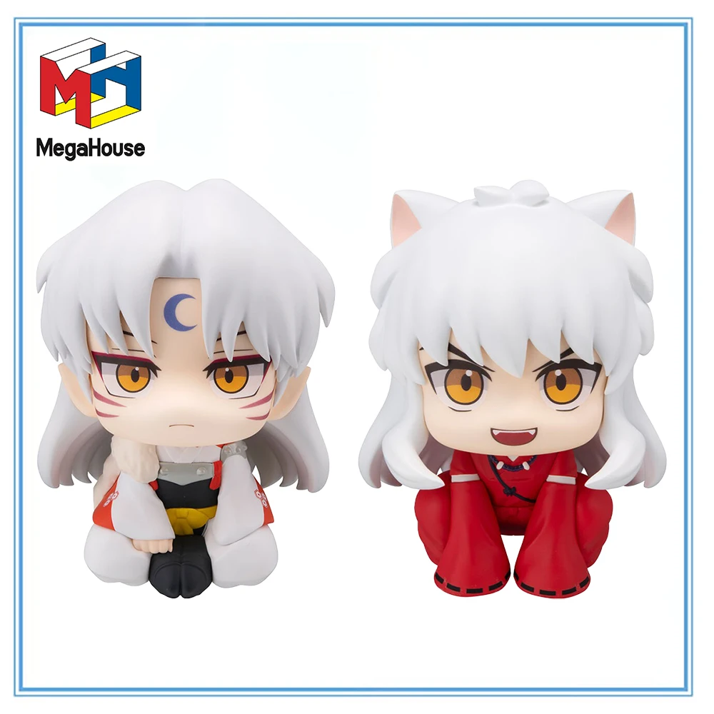 

100% Original MegaHouse Look Up Sengoku Otogizoushi: InuYasha Inuyasha Garage Kit Collection Series Action Figure Model Toys