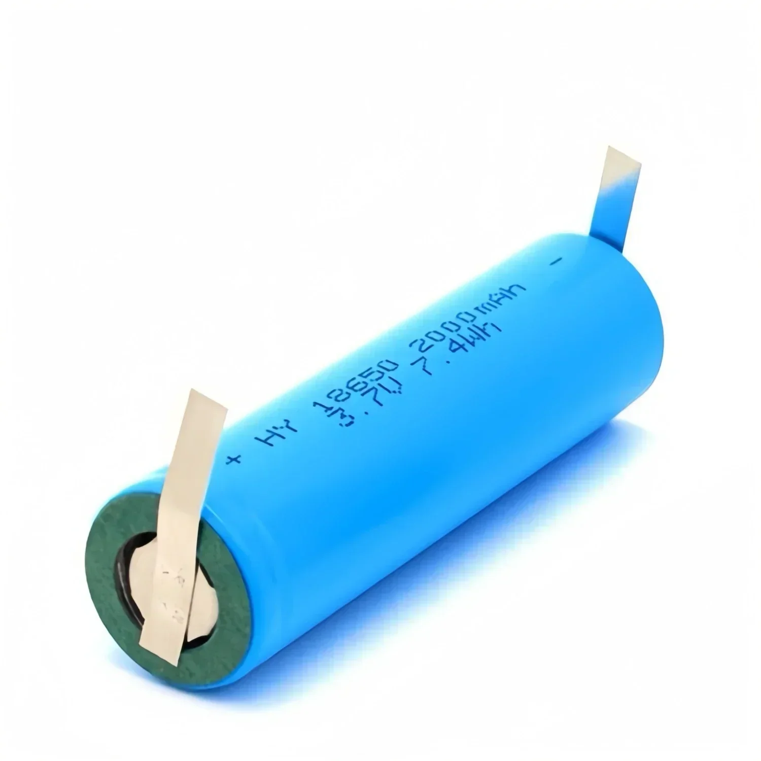 18650 Rechargeable Battery 3.7V 2000mAh 18650 Lithium Battery with Solder Tabs for Vape Flashlight Projetor Radio Speaker Toy