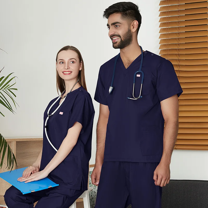 Traje de lavado a mano para enfermera, uniforme médico para sala de operaciones, conjunto de exfoliación, traje de cirugía para clínica hospitalaria, ropa de trabajo para salón de belleza y farmacia