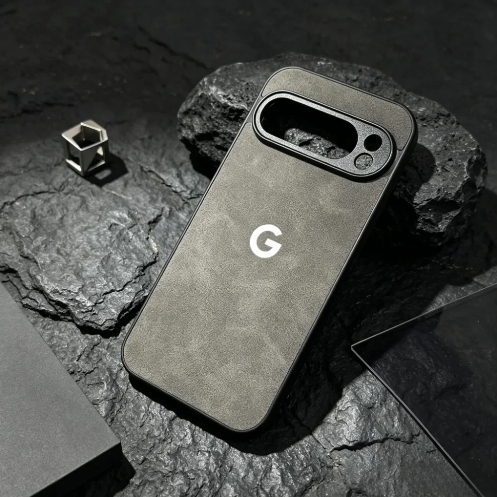 Étui de luxe en cuir de mouton uni pour Google Pixel 11 Pro XL 7 8 9 10 Pro 10A 9A 8A 7A, housse de protection complète pour objectif
