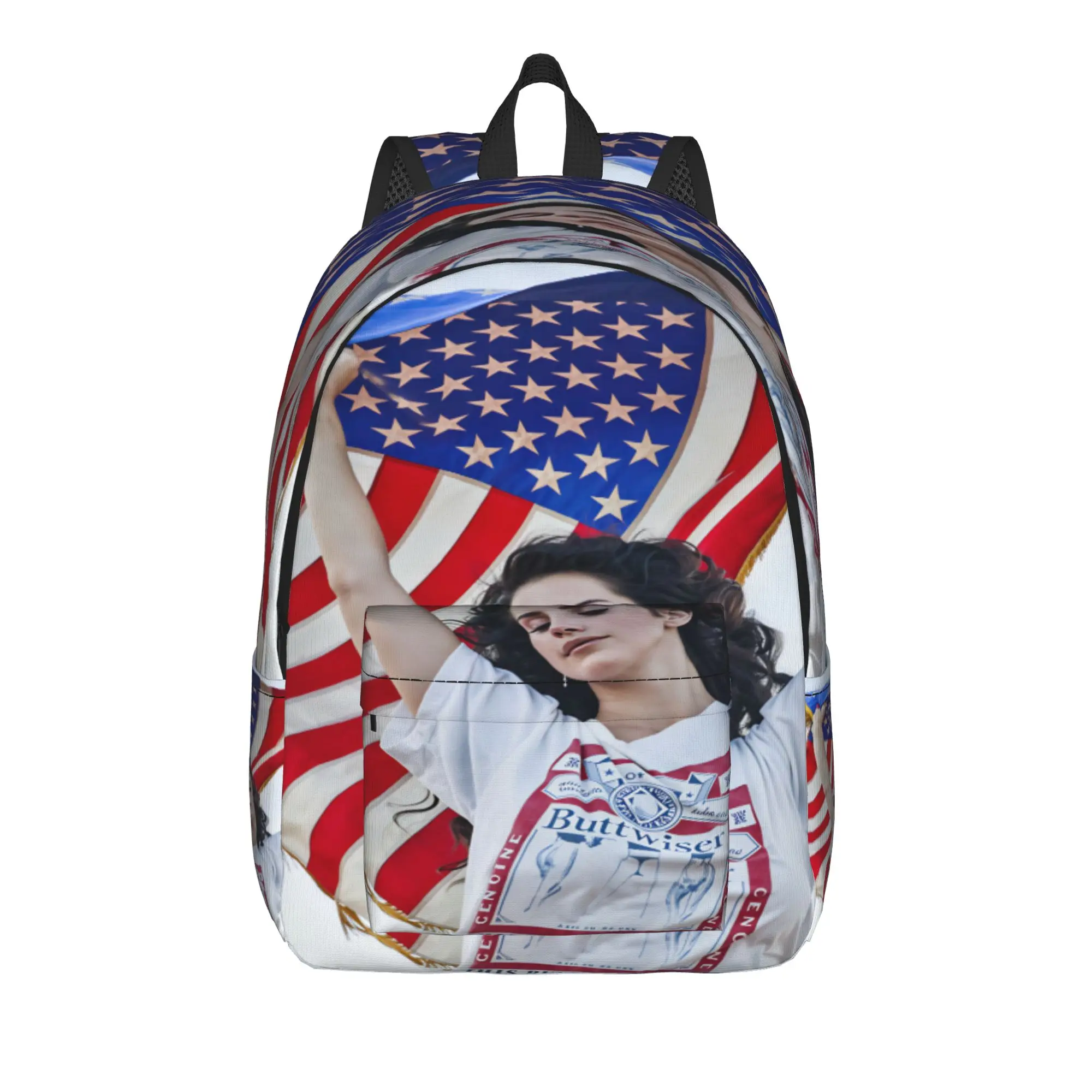 Lana Del Rey Singer Lizzy Grant  Backpack  Travel Backpacks Men Fun School Bags Designer Big Rucksack