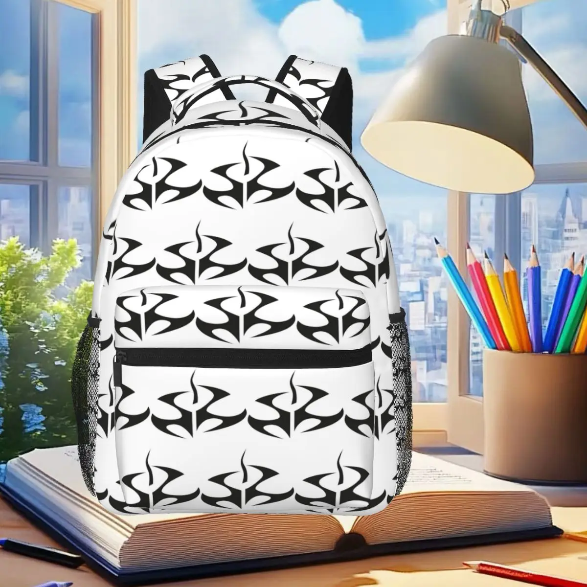 Game Hitman Logo Agent 47 Otto Ort-Meyer Symbol Backpack Student Boys Girls BookBag School Bag Shoulder Bags for Men Women