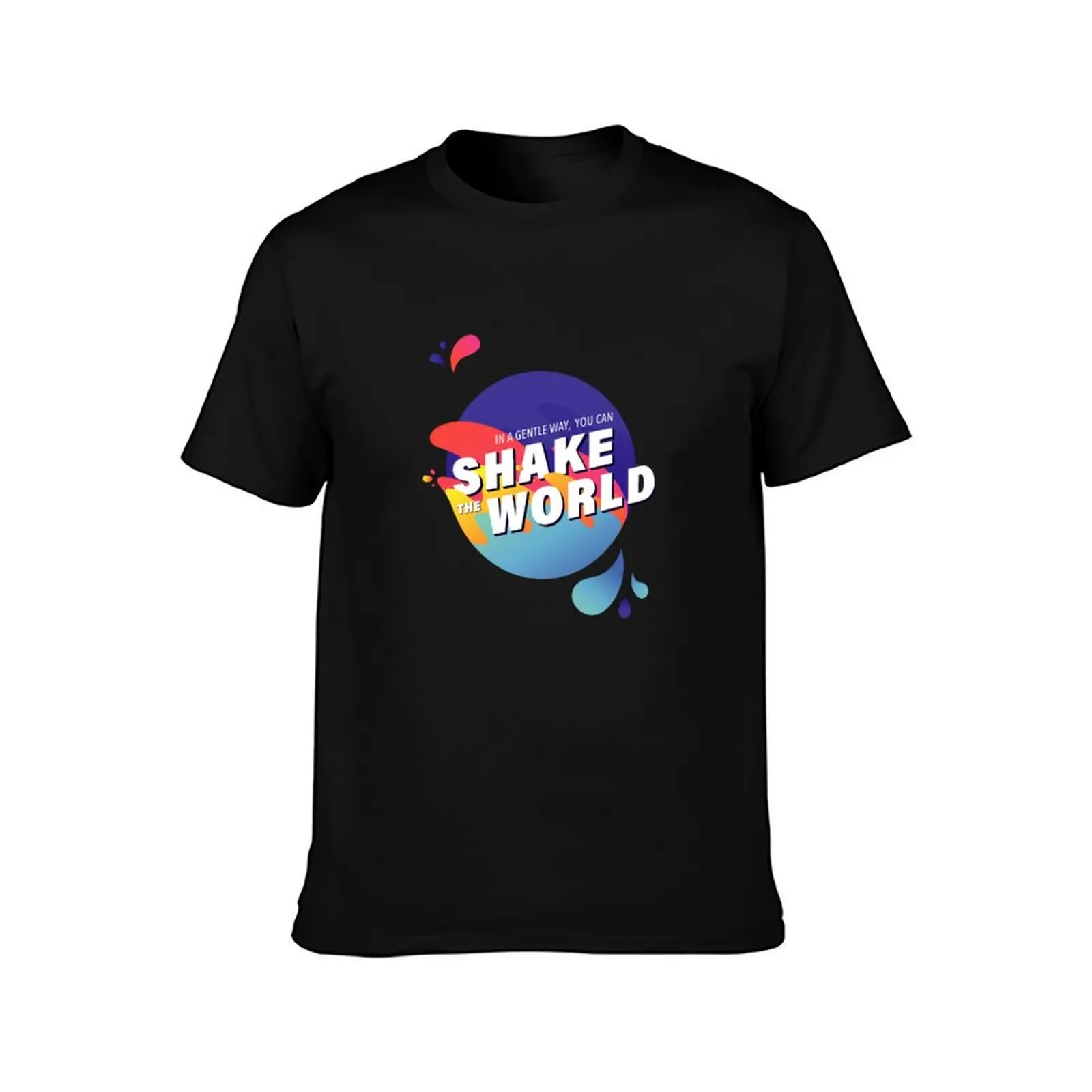 In a gentle way you can shake the world T-Shirt Modern Style Print T-Shirt
