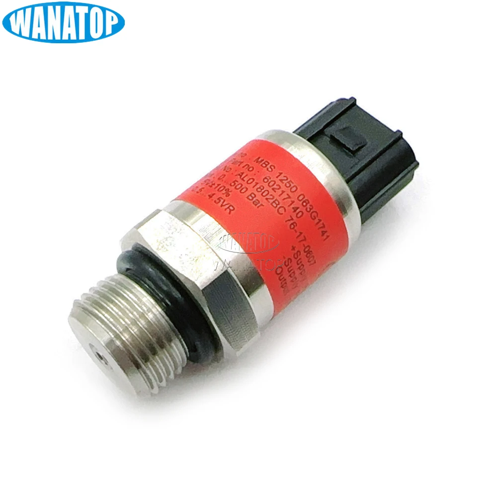 

60217140 Pressure Sensor 500 Bar for Sany Heavy Industry SY215C Excavator