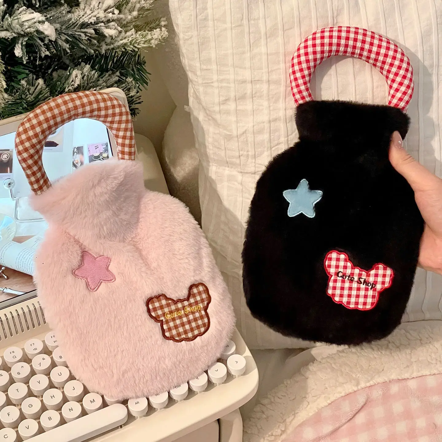 Hot Water Bottle Filled with Water To Warm The Tummy and Hand Warmer for Students To Apply on The Tummy Hot Water Bottle