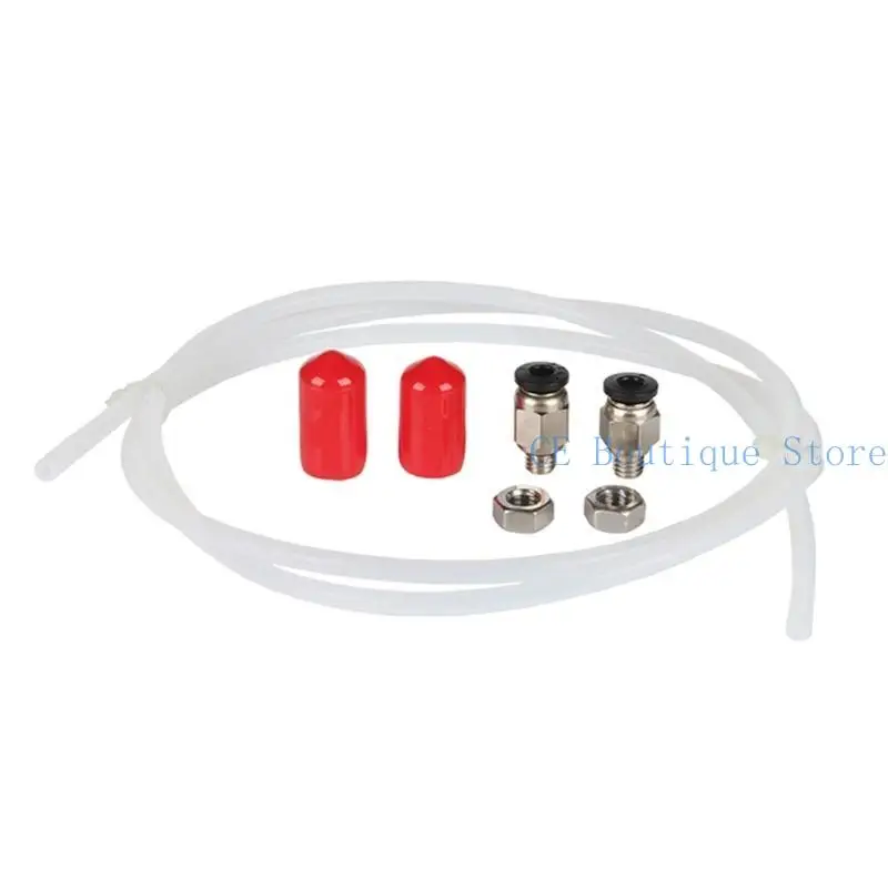 

Printer Filaments Dry Box Tubing Part With Smooth 2.5x4mm Feed Tube and Dust Proof Plugs 2.5x4mm 100CM