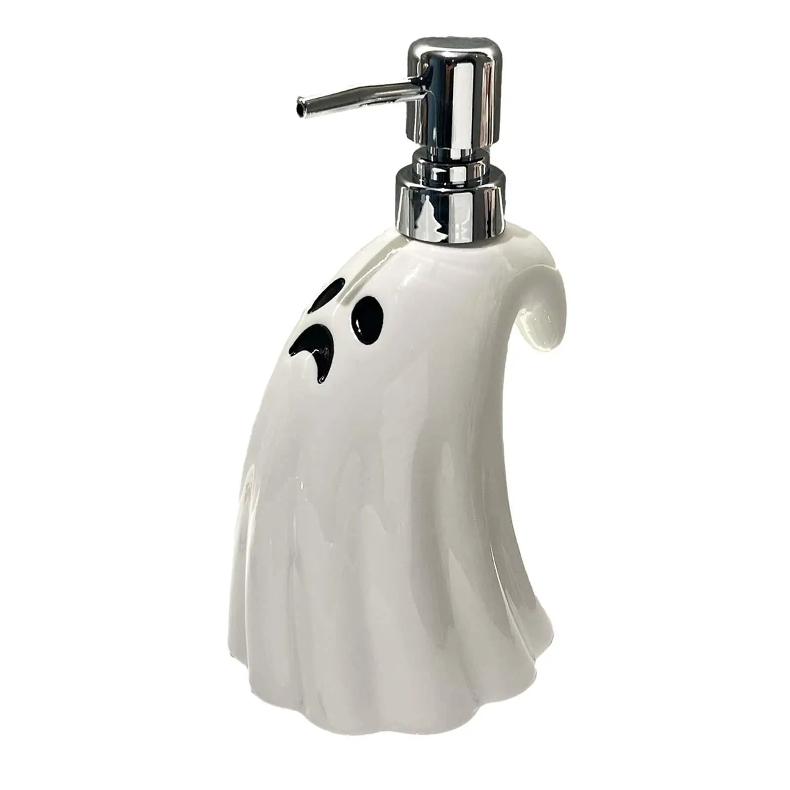 Ceramic Hand Soap Dispenser Funny Lotion Dispenser Shower Gel Dispenser for Halloween Kitchen Bathroom Bedroom Shampoo Lotion