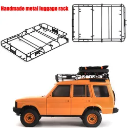 Symulowane dach metalowy twarda osłona bagażnik dla 1/10 zdalnie sterowany samochód gąsienicowy Traxxas TRX4 Land Rover Discovery Bronco AXIAL SCX10 RC4WD