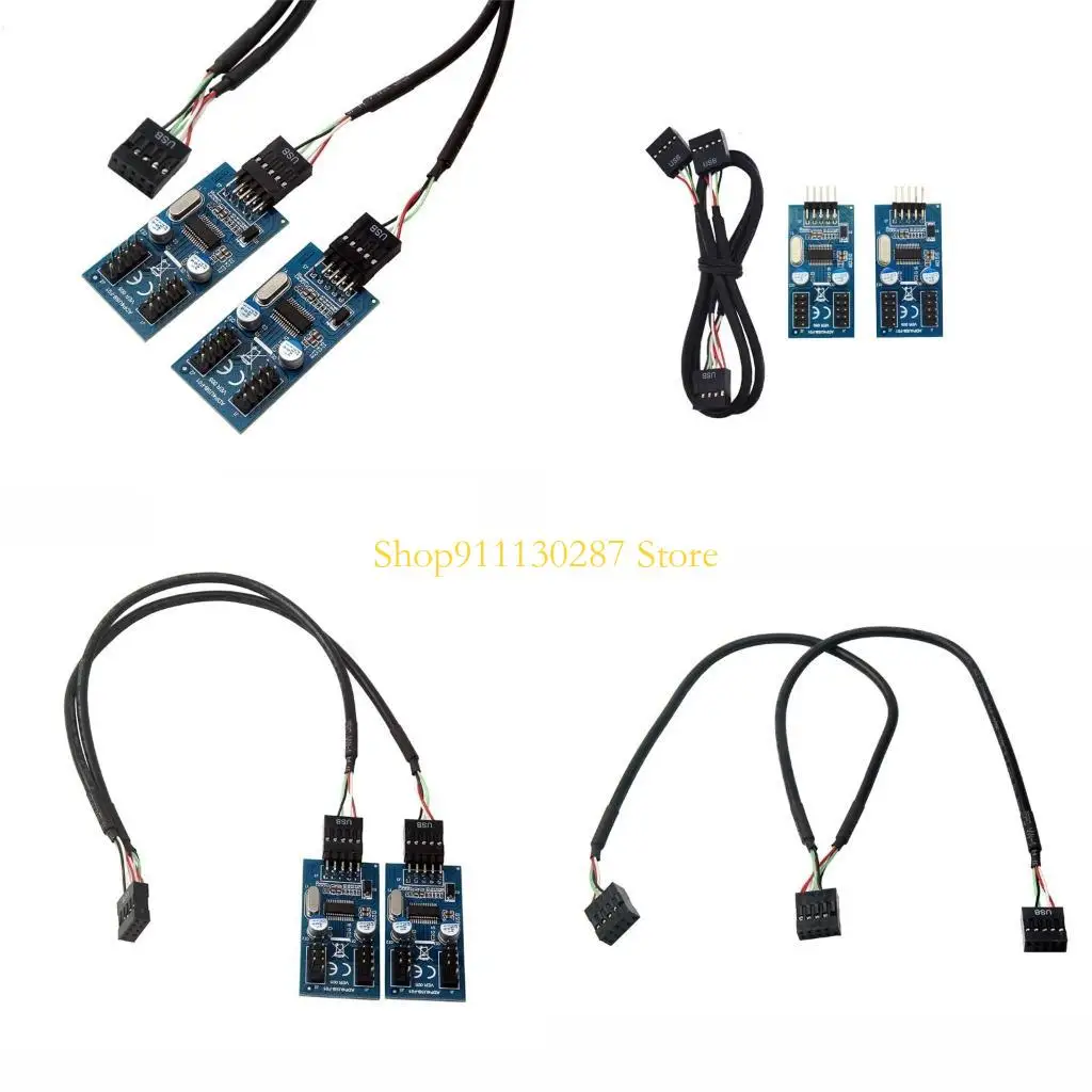 

J1HC 9PIN USB HEADER MALE 1-2/4 ЖЕНЩИНСКАЯ КАБЛИЯ ДЕЙСТВЕННА