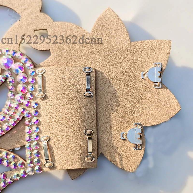 Nowy, ręcznie wykonany, pełny diamentowy taniec brzucha dla przemysłu ciężkiego, orientalny indyjski trening, łańcuszek w talii