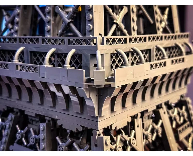 With Original Box 10307 10001Pcs Building Model Eiffel Tower With Light Blocks Toys Bricks Birthday Christmas Gift 10181