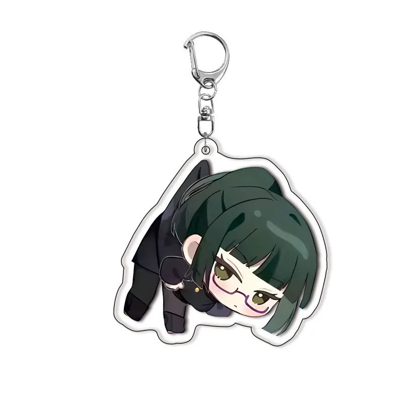 Llavero de acrílico Chainsaw Man, colgante de anime de Denji Power Aki Hayakawa, Jujutsu Kaisen Yuji Itadori Megumi Fushiguro Nobara