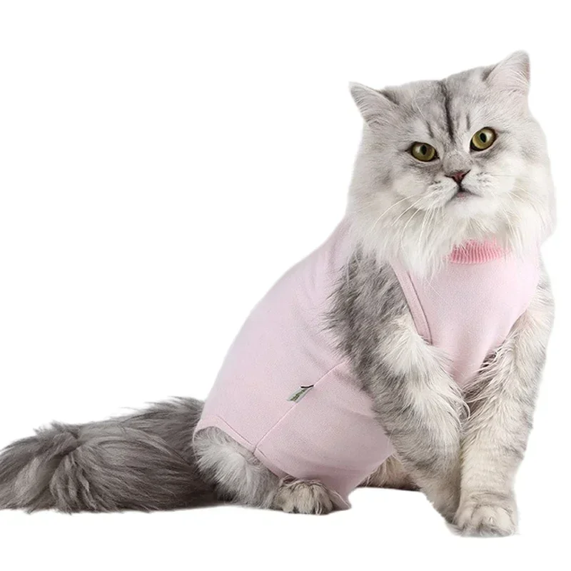 Anti-licking Sterilization Cat Clothes Pet Surgery Suit for Small Dog Cats Weaning Breathable Puppy Anti-scratch Body Strap Vest