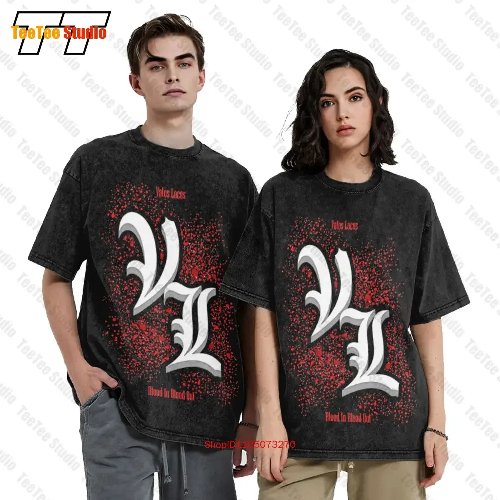 Vatos Locos Chicano Cholo Mexican Mafia Gangsta Men'S Clothes Plus Size T-Shirt AU7H