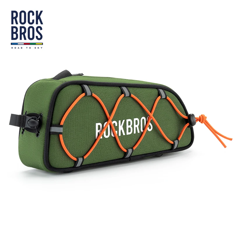 

ROCKBROS ROAD TO SKY Bicycle Top Tube Bag Lightweight Portable 0.7L Capacity Mini Bag Waterproof Frame Bag Road Bike Accessories